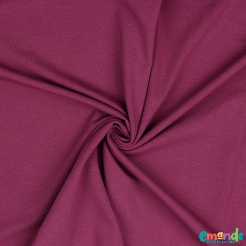 Egyszínű BIO Pamut jersey,   Lila (Purple)