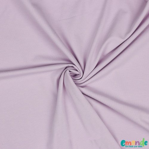 Egyszínű BIO Pamut jersey,   Világos levendula (Light Lavender)